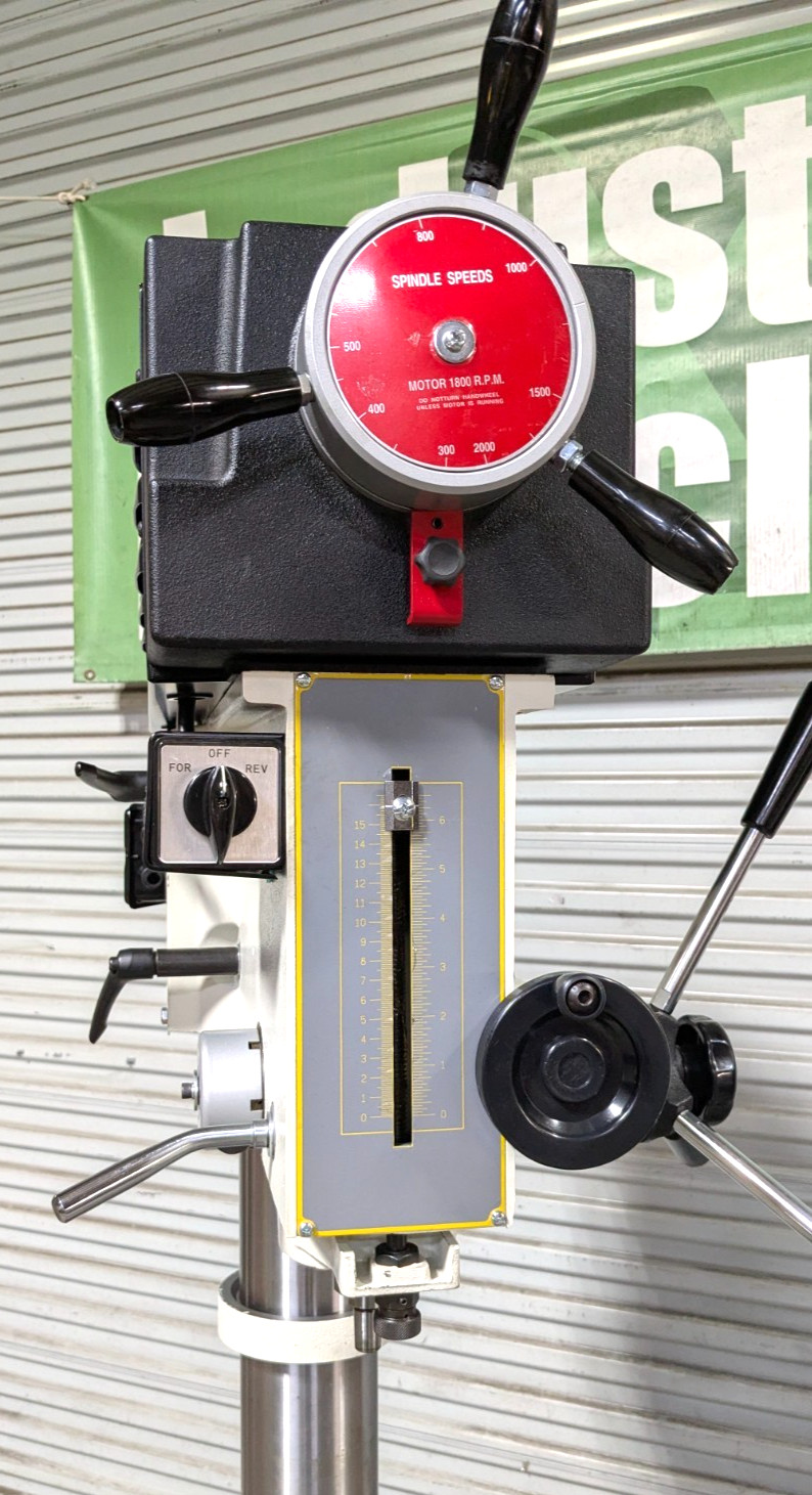 VECTRAX RF-401VS/1VTX 20" Drill Press 1-1/2HP 220V *Needs Electrical Re
