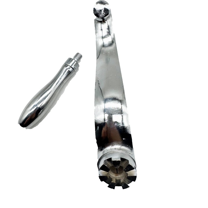 1 Set NEW Milling Machine New Part- Elevating Knee Crank Handle For Type 7-teeth