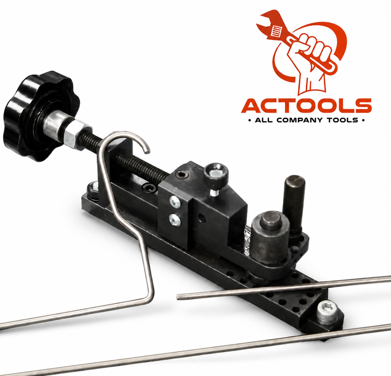 Mini Rod Bender Metal Bending Tool Universal Bending Machine – Wire or Stock