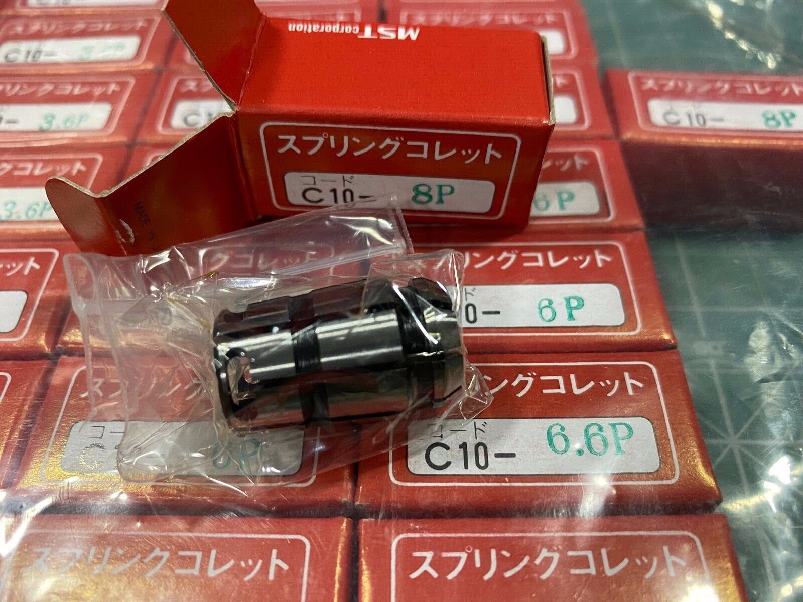 Lot of 30 MST C10 Collet , 2.6P,2.8P,3P, 3.6P, 4P, 4.6P, 5P, 6P, 6.6P and 8P New