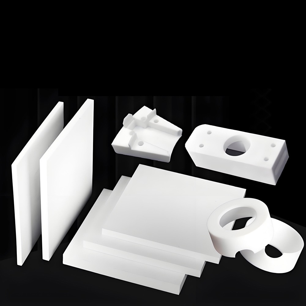PTFE White Sheet 5mm 6mm 8mm 10mm to 45mm Thick Various Rectangular Strip sizes