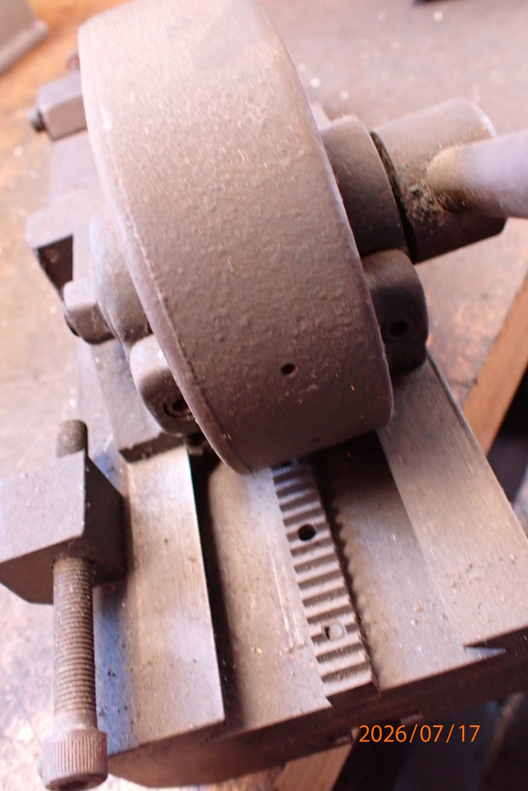 OLDER TOOL SLIDE ASSEMBLY FOR PRECISION METAL LATHE POSSIBLE HARDINGE