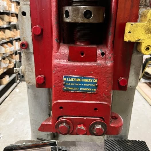 Perkins Mach Co. Power Press Open Back Inclinable (OBI) used for metal stamping