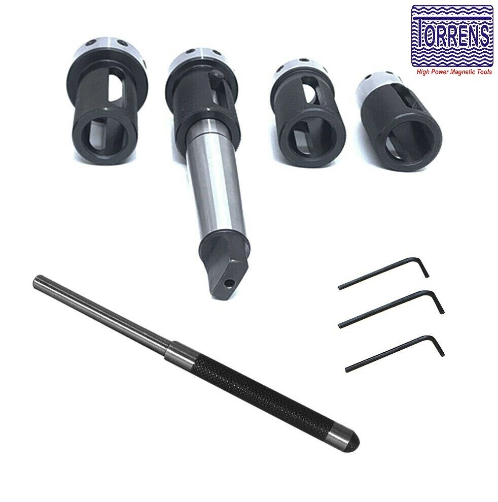 Lathe Tailstock Floating Die Holder Set MT3 Shank 3MT Die Threading Kit