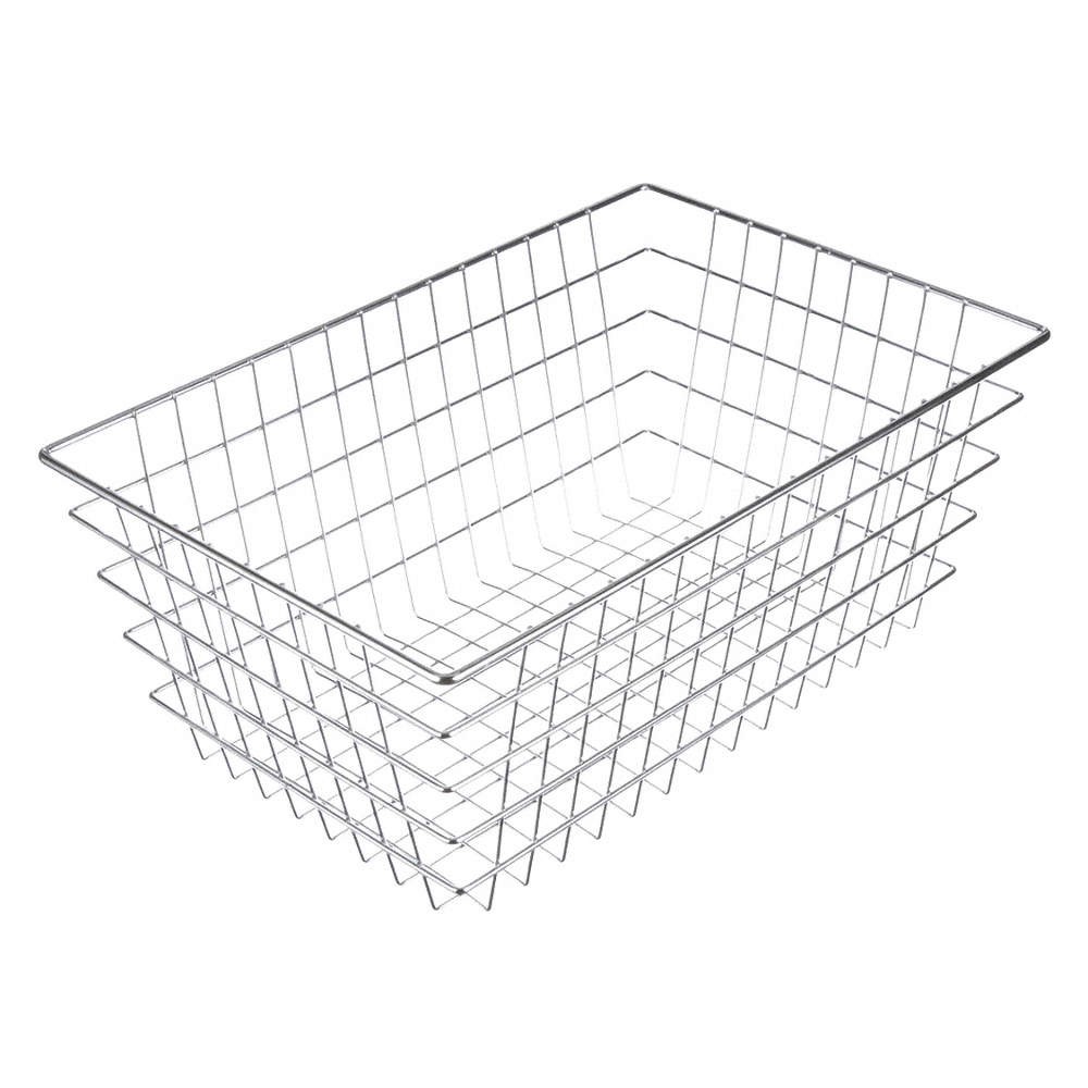MARLIN STEEL WIRE PRODUCTS 155-12 Storage Basket,Rectangular,Steel 52JA74