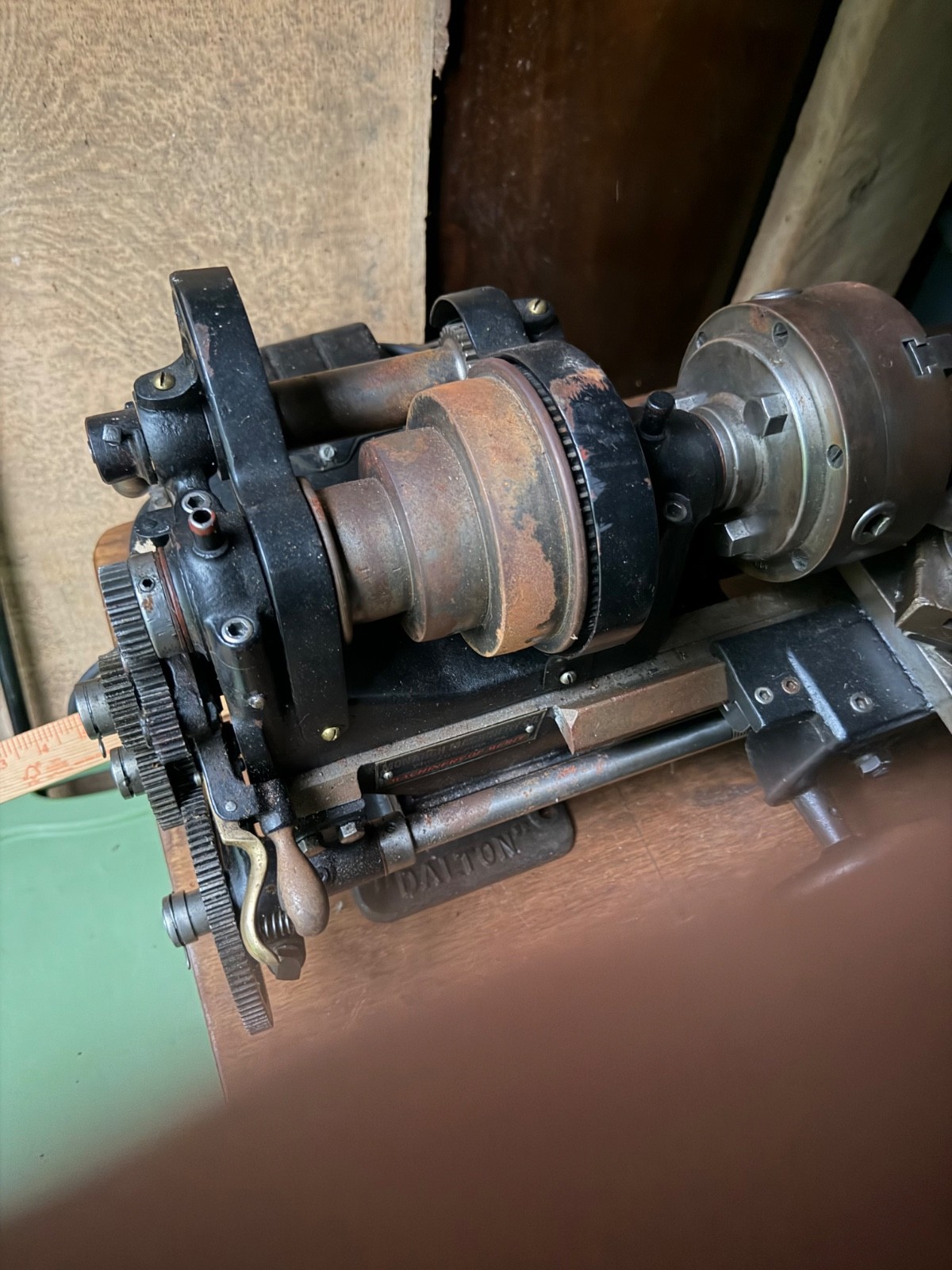 vintage matal lathe “DALTON “