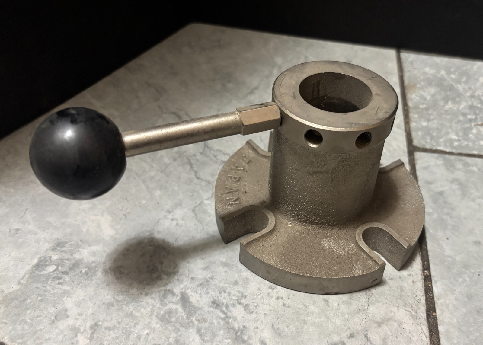 Pair of 5C Collet Closers (one missing collet holding nut) made in Japan
