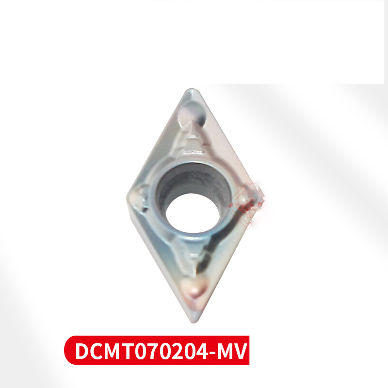 Carbide Inserts DCMT070204-MV DCMT070208-MV Titanium alloy quenched steel HRC50