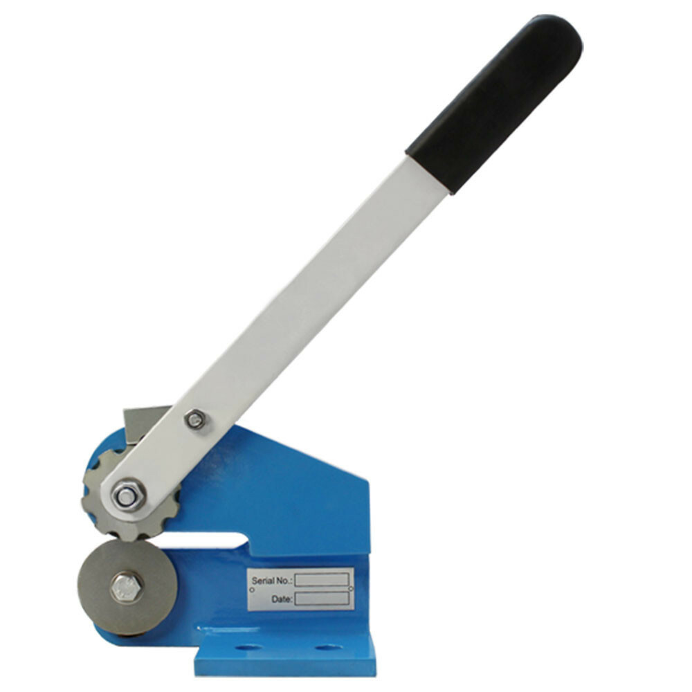 Mini 1.5mm THROATLESS ROTARY SHEAR PLATE CUTTER Rolling Cutting Sheet Metal