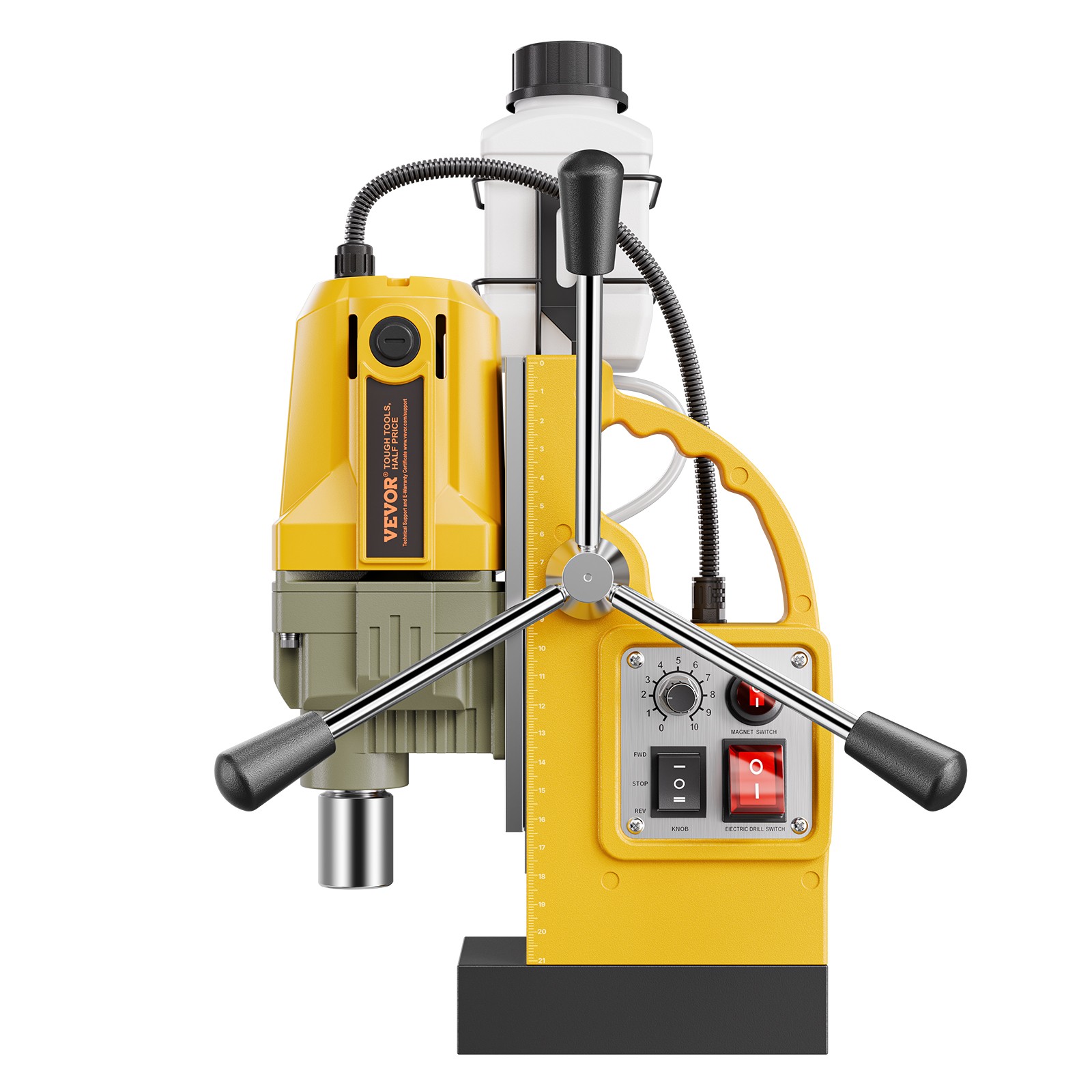 VEVOR Magnetic Drill 1200W 2810 lbf Mag Drill Press 1.6 in Boring Diameter