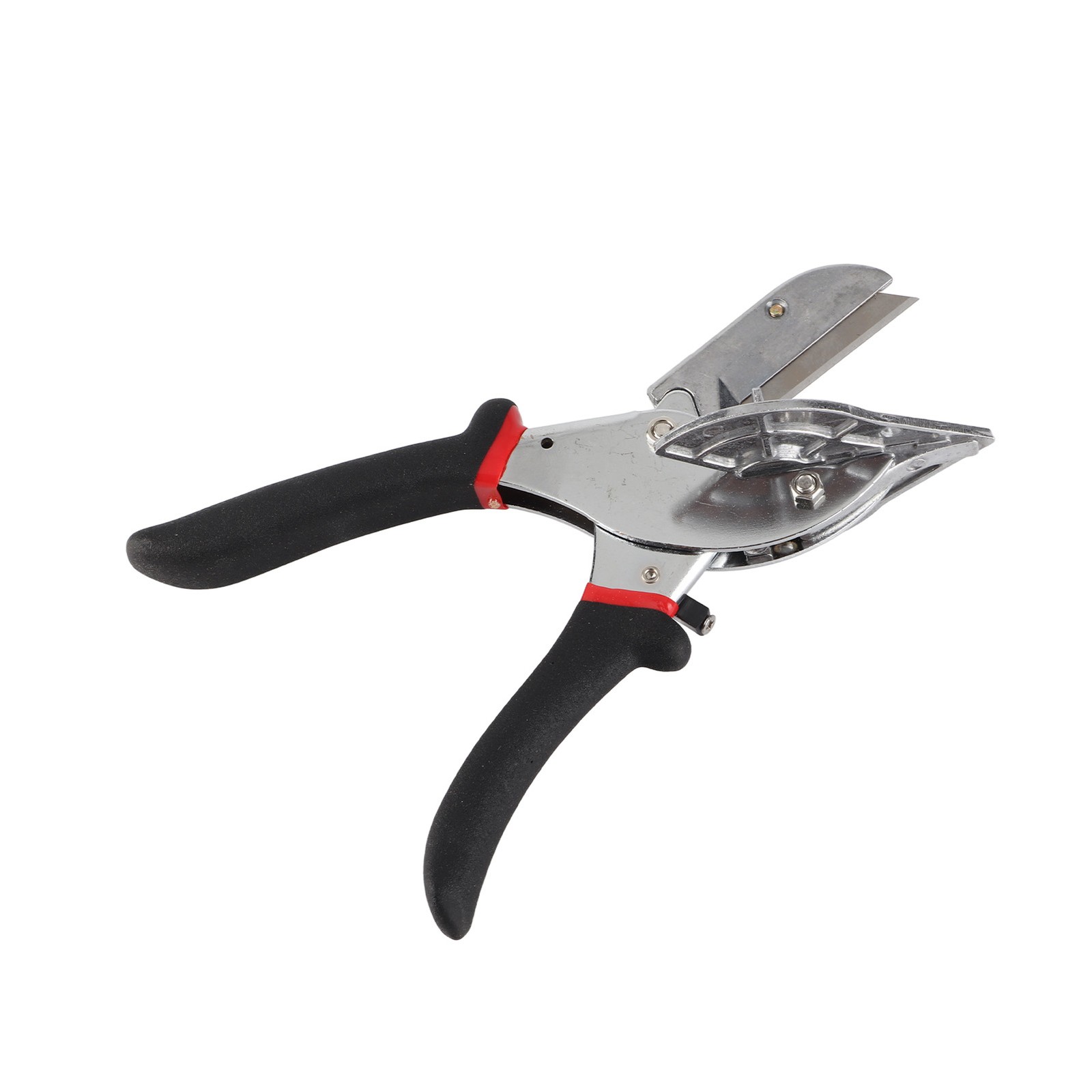 Angle Shear Cutter Non‑Slip Black Handle Hand Tool For Cutting Thin Wood CEL