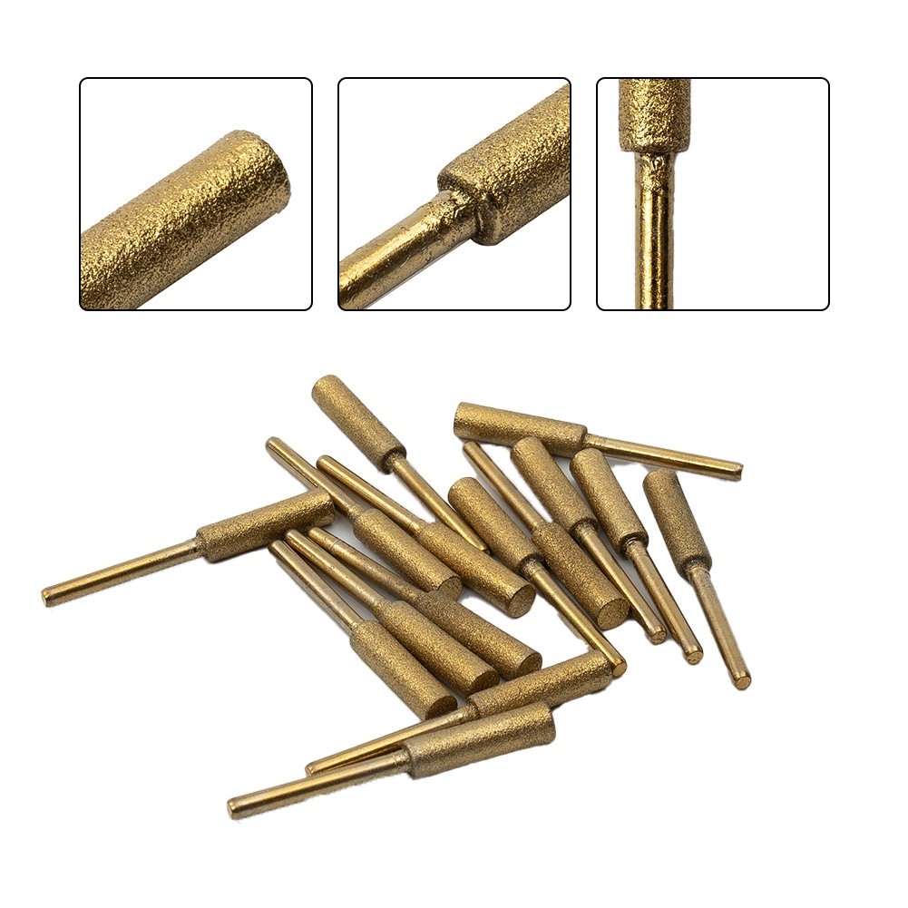 for chainsaw Sharpener Burr 4mm-5.5mm Grinder Chain Saw Drill Sharpener New