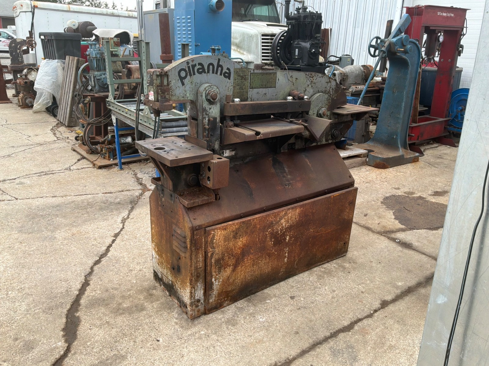 Piranha P50 Ironworker 50 Ton Ironworker