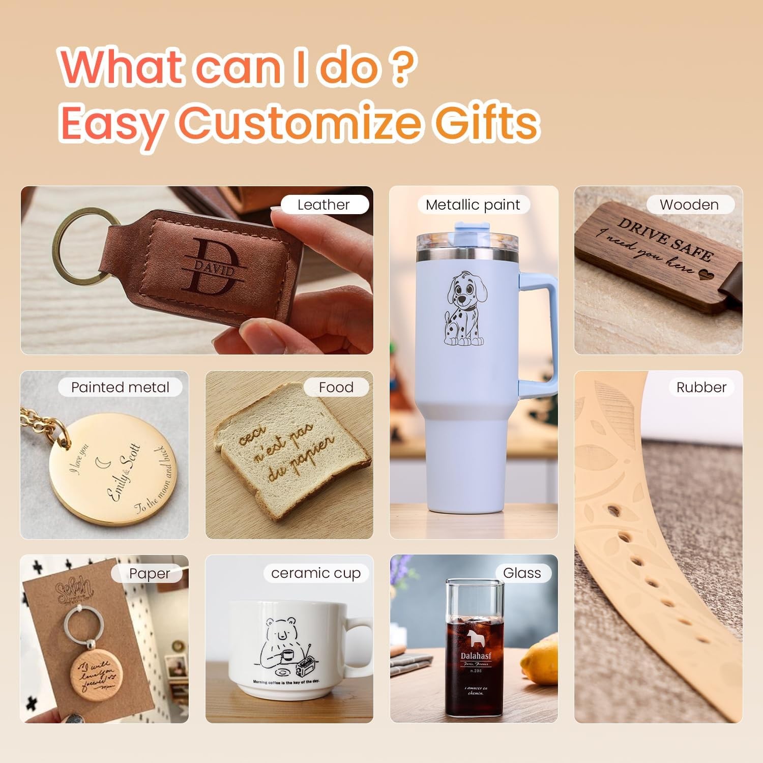 LONGER Ray5 miniS 10W Laser Engraver 12000mm/min High-Speed, 130x120mm Work Area