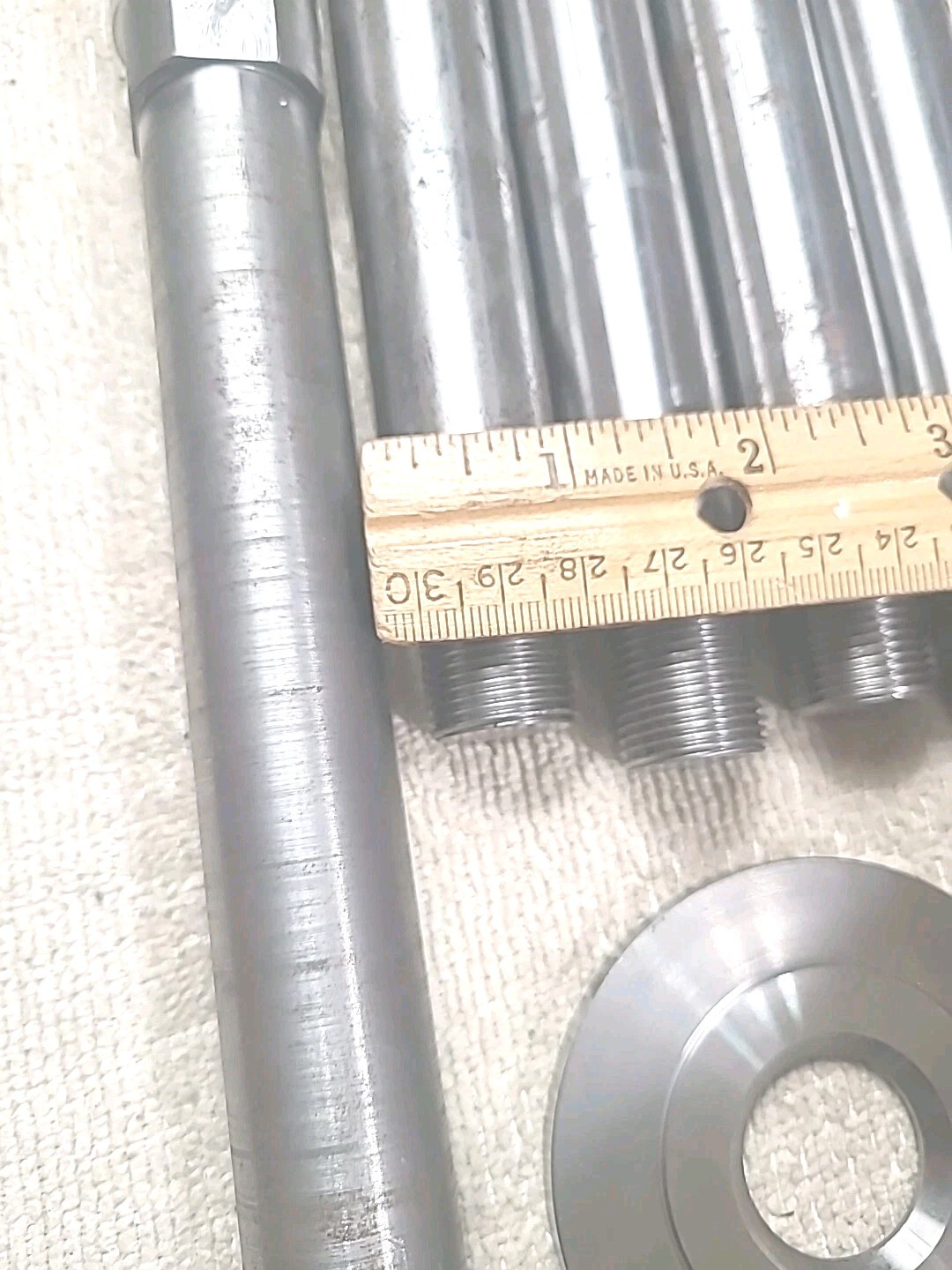 machinist parts from a closed machine shop, Tooling Threaded Extensions 1″ Dia