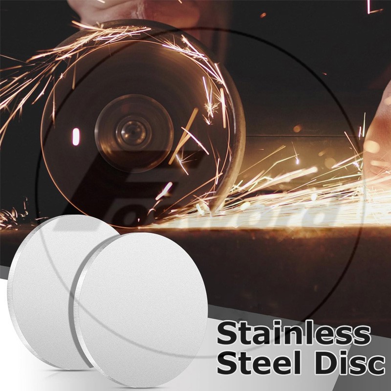 Stainless Steel Blank Disc Grade 304 Metal Round Sheet Plate Dia Ø50mm – Ø300mm