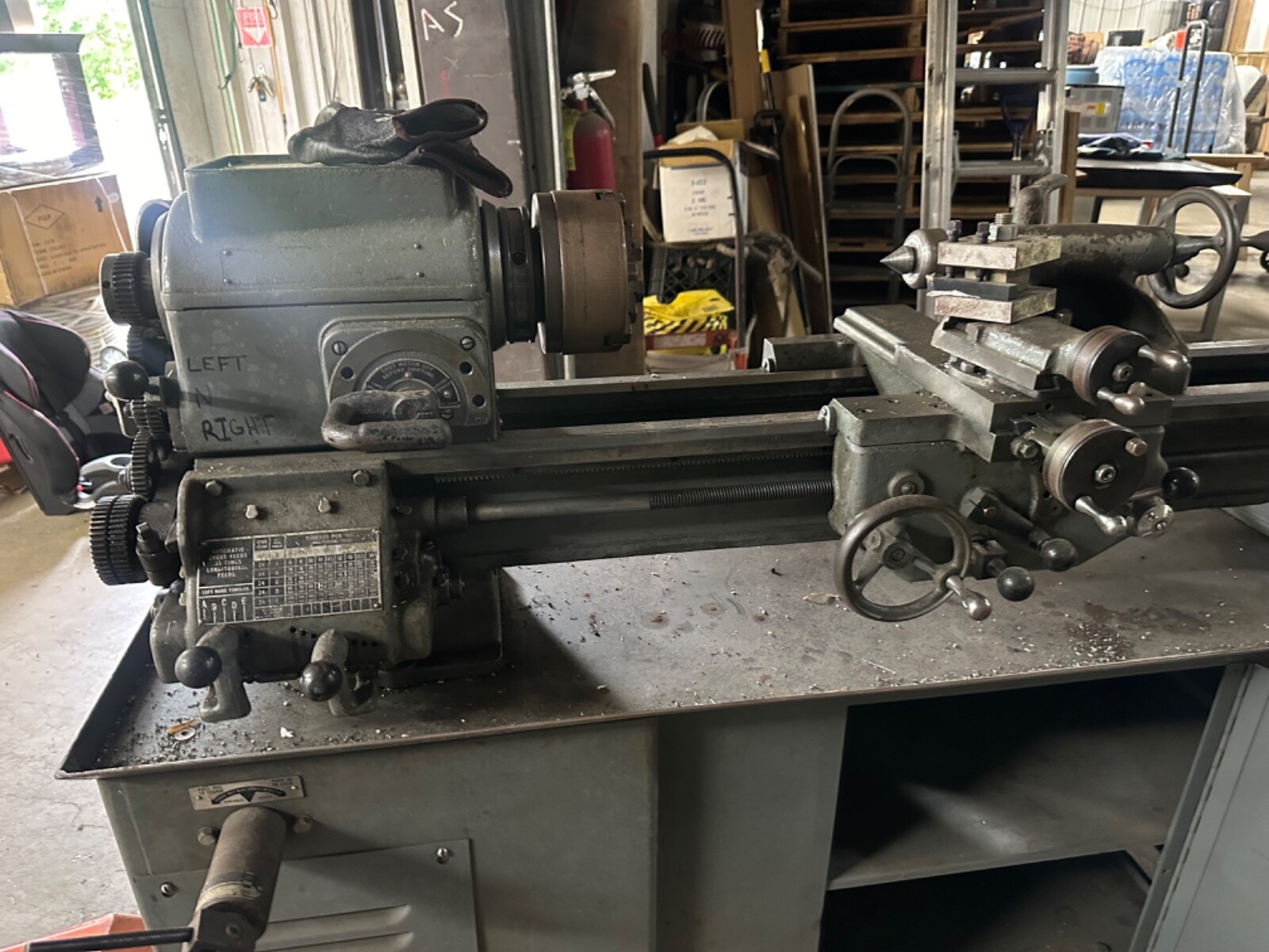 Rockwell 11inch metal lathe