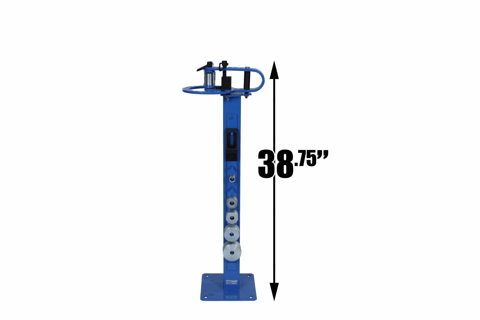 Erie Tools® Pedestal Floor Compact Bender Metal Fabrication Tube Pipe Rod 7 Dies