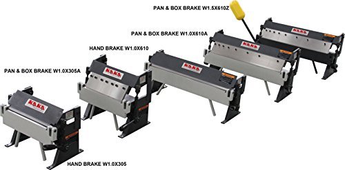 KAKA Industrial W-2416Z, 24 Inches Sheet Metal Brake Pan and box Brake