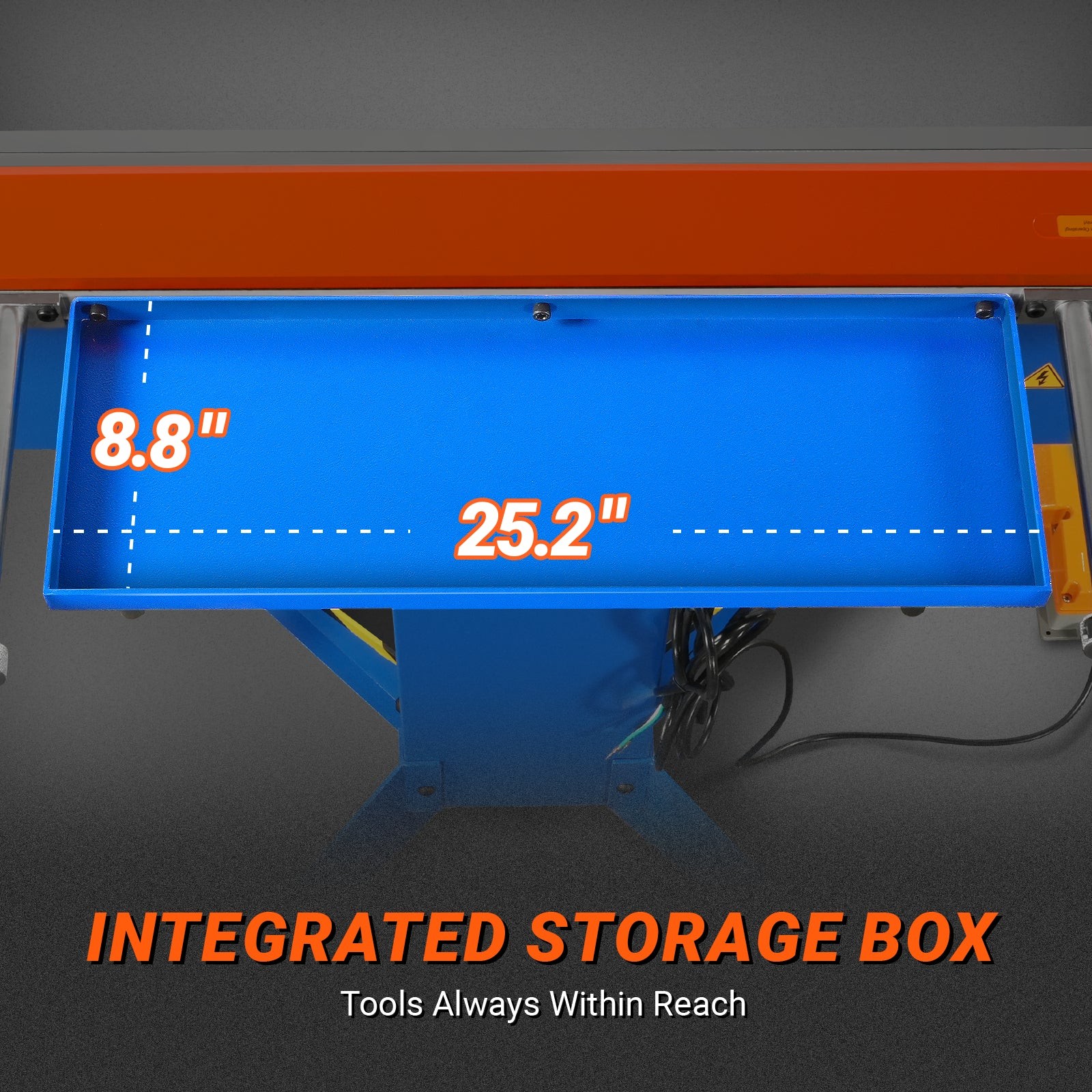 220V 48” Industrial Magnetic Pan and BOX Heavy Duty Sheet Metal Brake,MSMB1250E