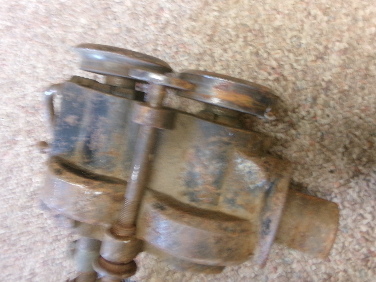 1867 ANTIQUE PECK STOW & WILCOX CO. METAL WORKING TOOL WIRING MACHINE HAND CRANK