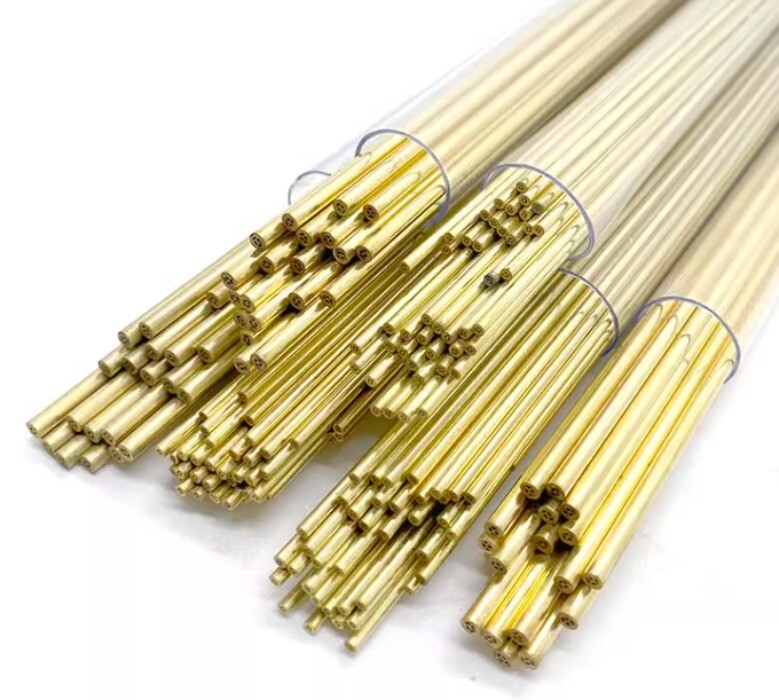 1.0-4.0*500mm Drilling EDM Electric Discharge Machine Multi-Hole Brass Tube