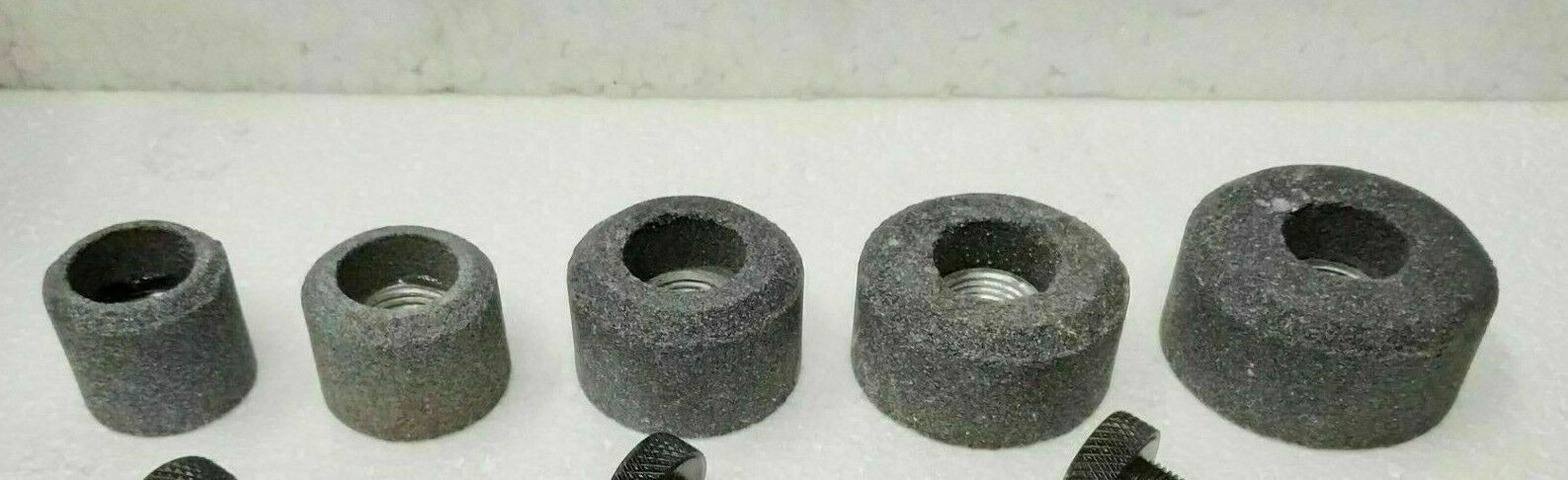 SIOUX STYLE VALVE SEAT GRINDER STONES 11/16″ + 3 Diamond Dressers 3/8 UNF Thread