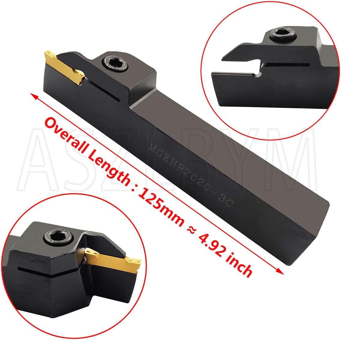 20mm MGEHR2020 1.5 2 2.5 3 4 Lathe slot cutting blade Grooving and Turning steel