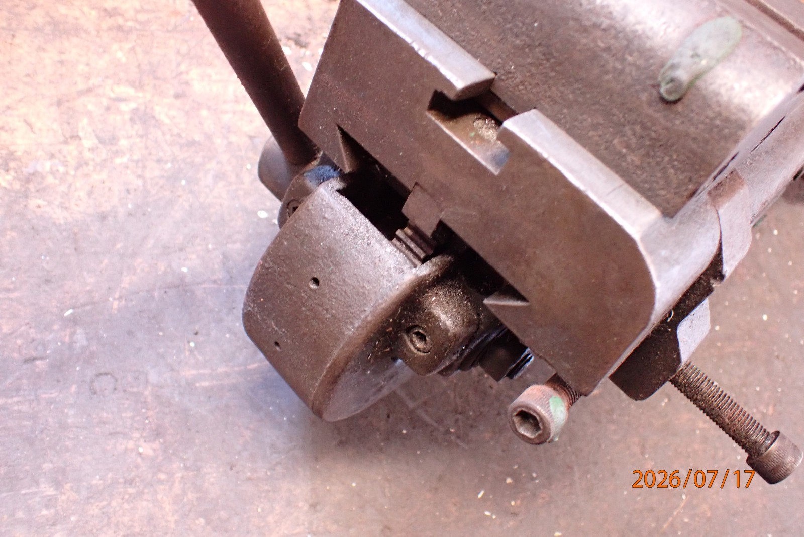 OLDER TOOL SLIDE ASSEMBLY FOR PRECISION METAL LATHE POSSIBLE HARDINGE