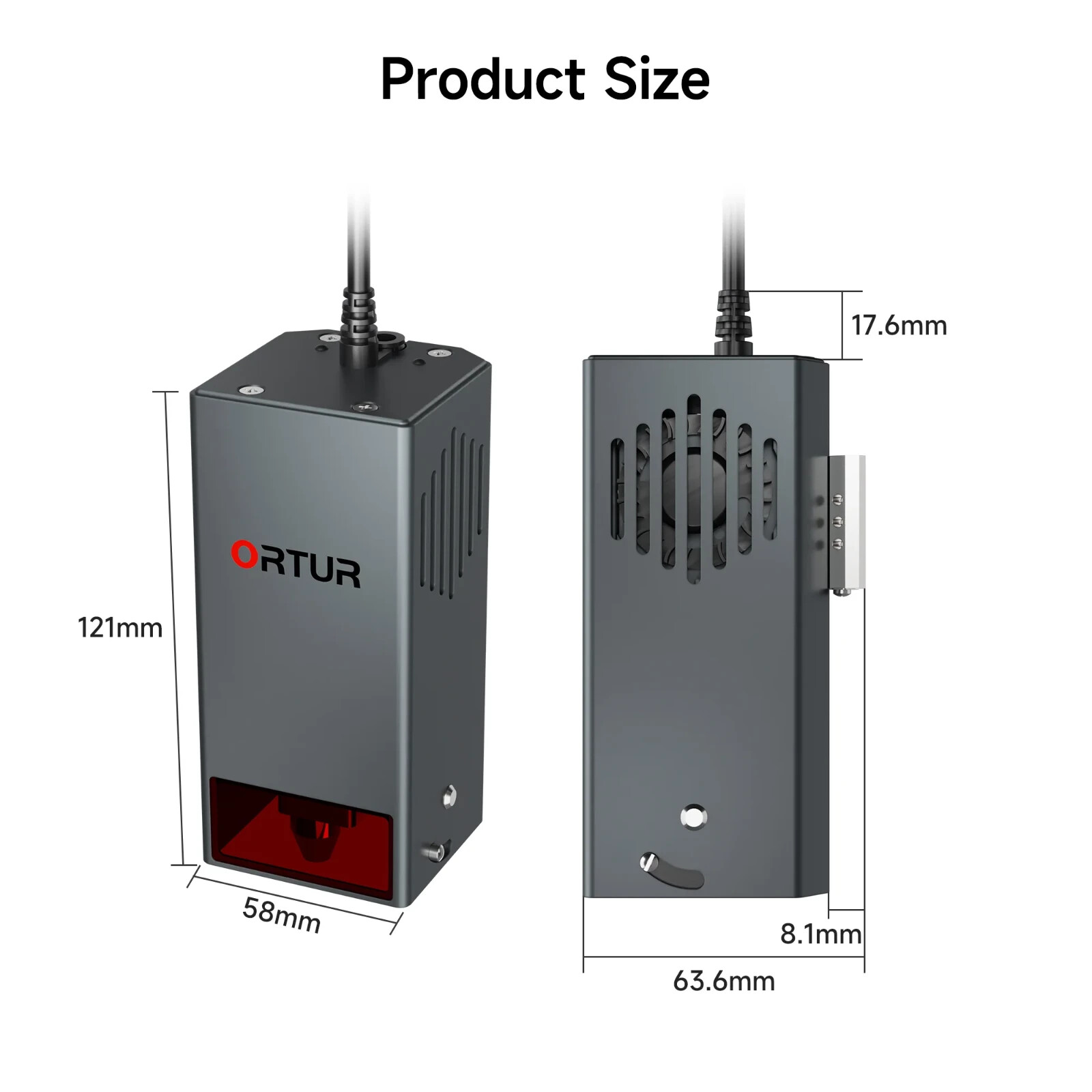 Ortur 20w Laser Module (20W Output) for Laser Engraving / Cuttng OLM2 & OLM3