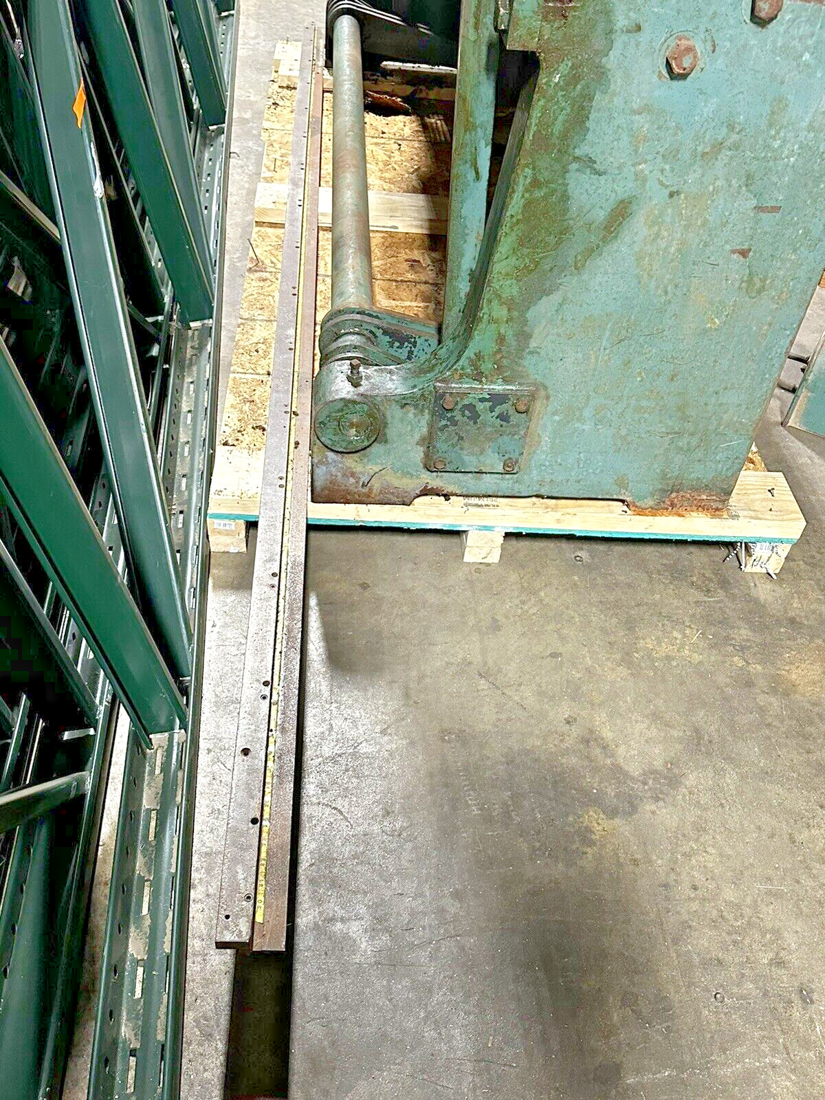 Wysong A-72 Shear 84″ 7ft Air 18Ga Guillotine Pneumatic Sheet Metal Working FLR