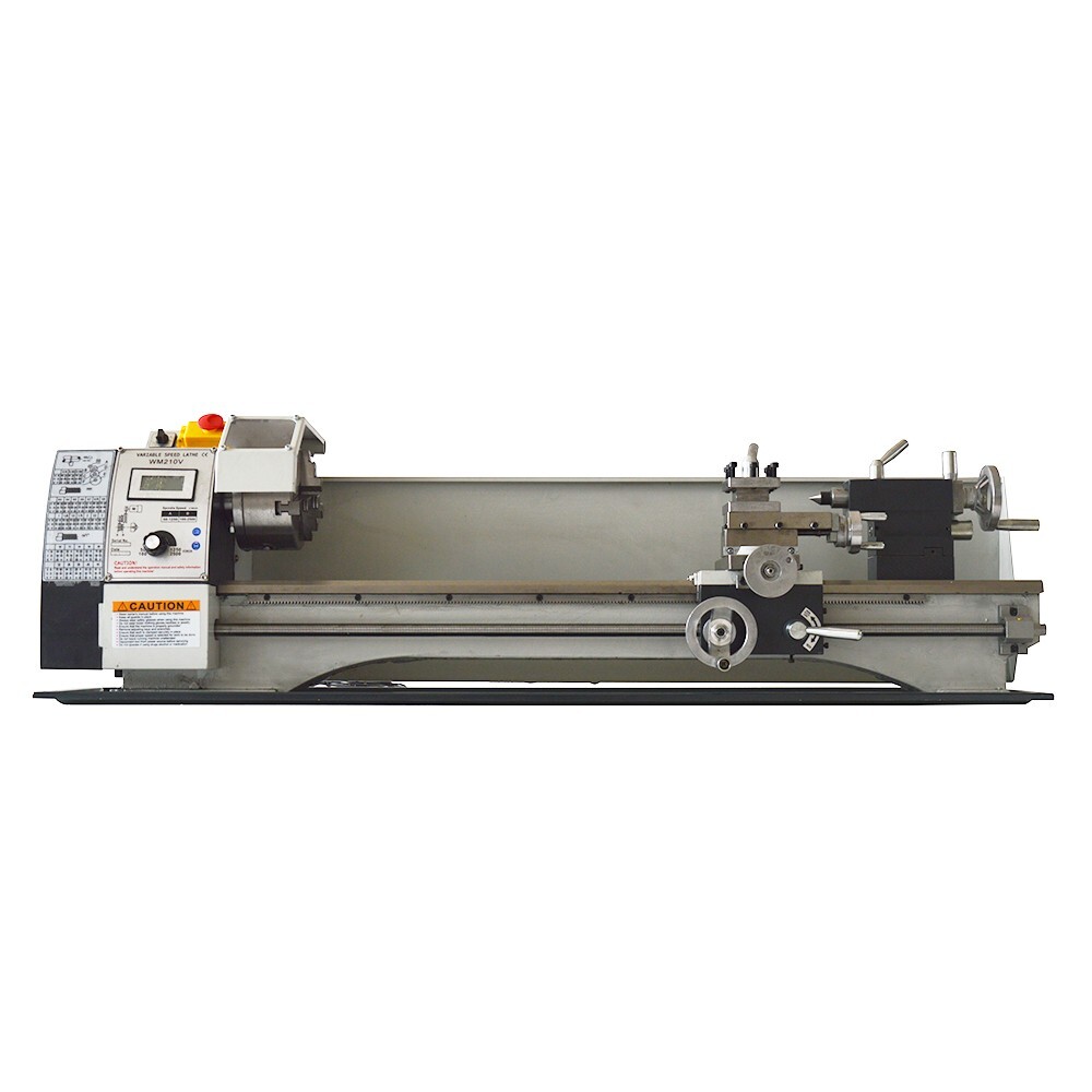 WM210V 8×32 Inch Precision Bench Lathe 110V 900W Brushless Motor 50-2500rpm