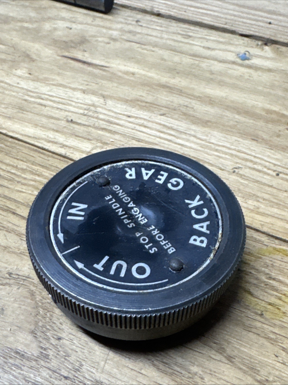 Clausing 5900 Series 12” Lathe Back Gear / Backgear Engagement Knob
