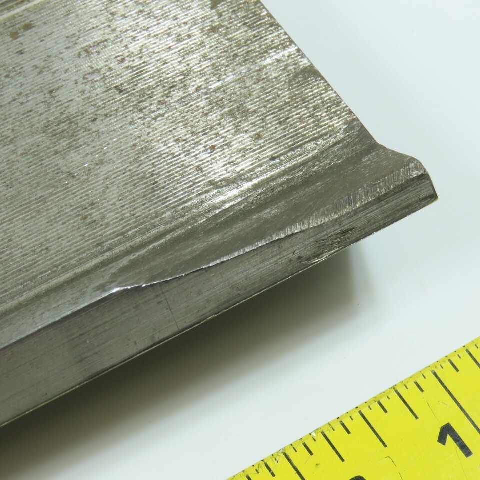 16-1/2″ 90-¦ V-Forming Press Brake Gooseneck Punch Die Punch (Damaged) 3-5/8″ H