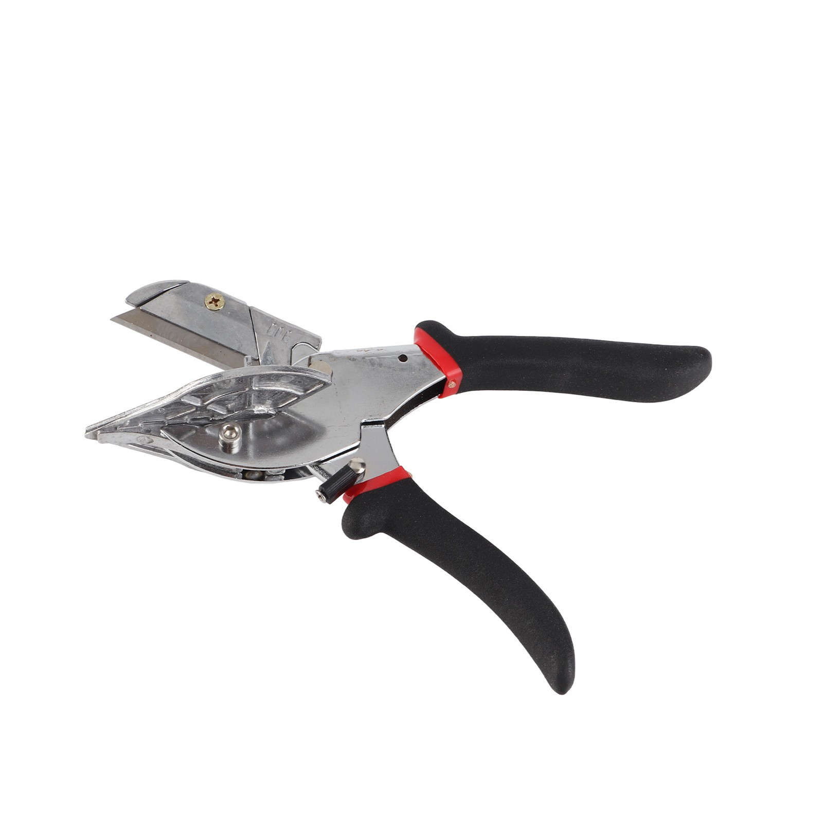 Angle Shear Cutter Non‑Slip Black Handle Hand Tool For Cutting Thin Wood CEL
