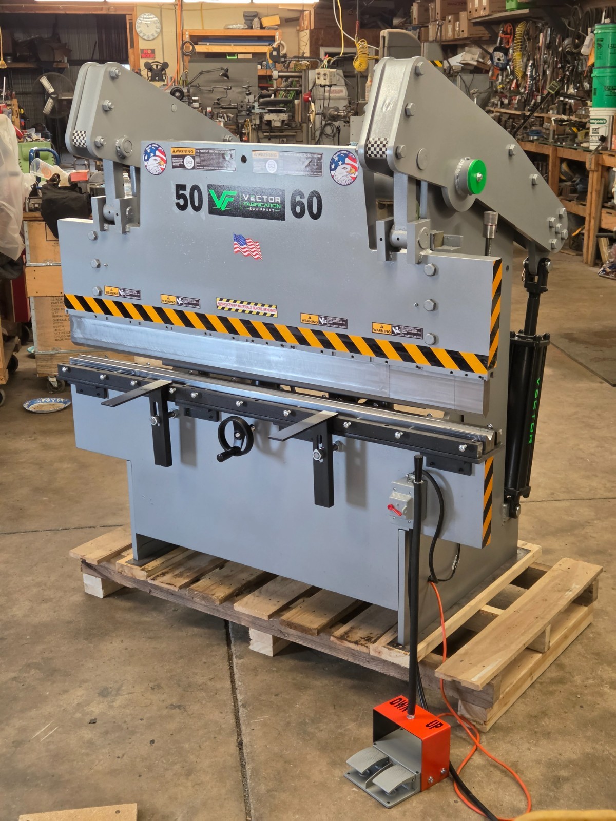 50 Ton 60″ Vector Hydraulic Press Brake