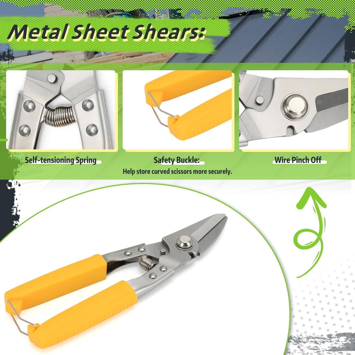 Green Hand Sheet Roller Bender 0-90 Degree Bending Angle Metal Roofing Tool