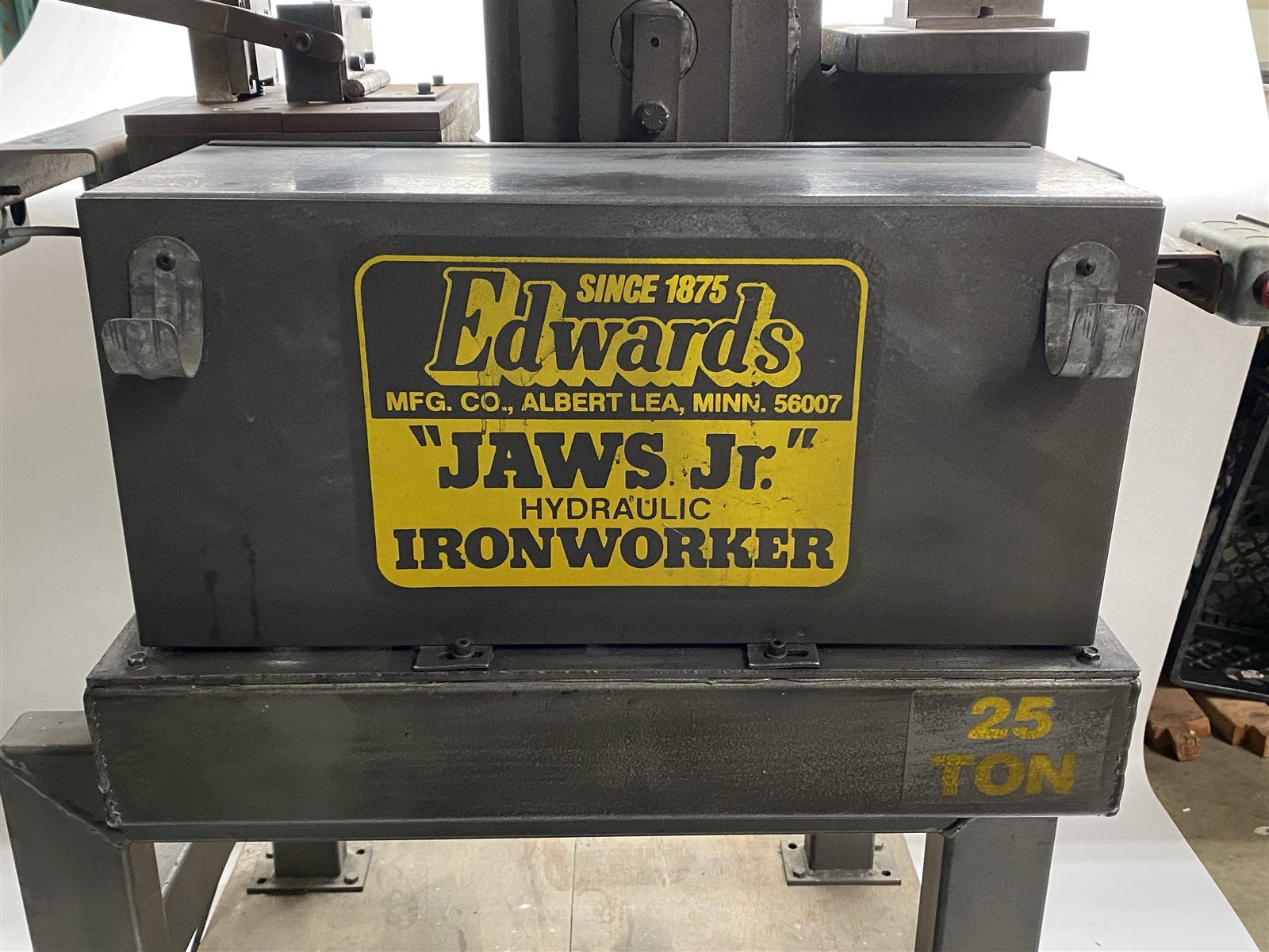 Edwards Jaws Jr 25-Ton Ironworker Hydraulic Press Machine *Modified / Project*