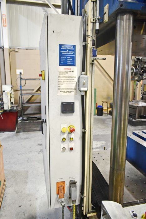 2010 MACRODYNE MPS-50 HYDRAULIC SPOTTING PRESS, 50 TON