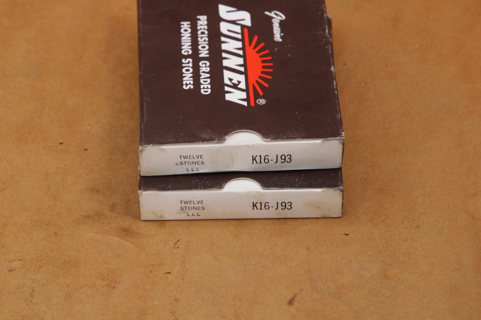 Two Boxes Sunnen Honing Stones Twenty Four Pieces (24) K16-J93
