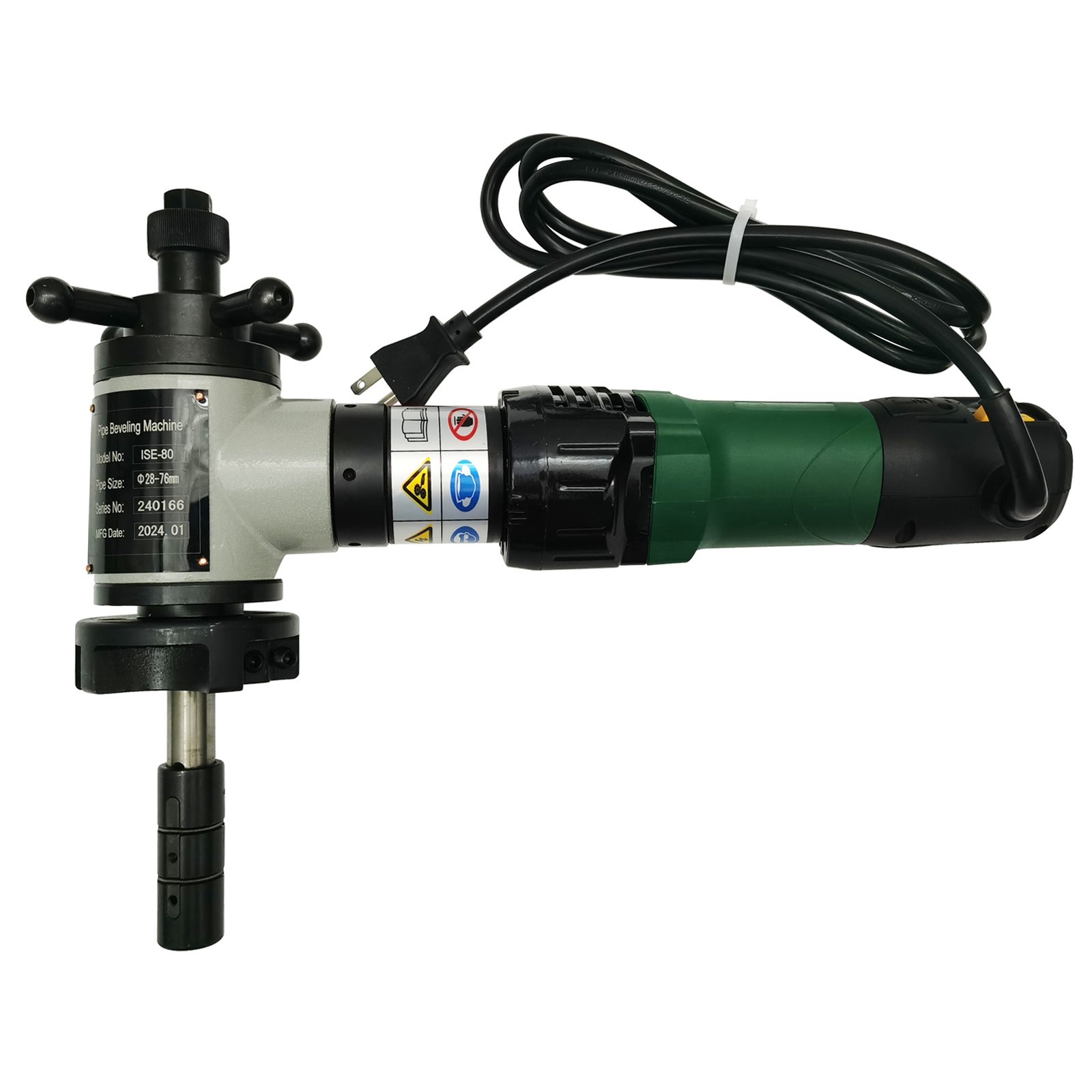 220V 1200W Electric Internal Expanding Pipe Beveling & Chamfering Machine