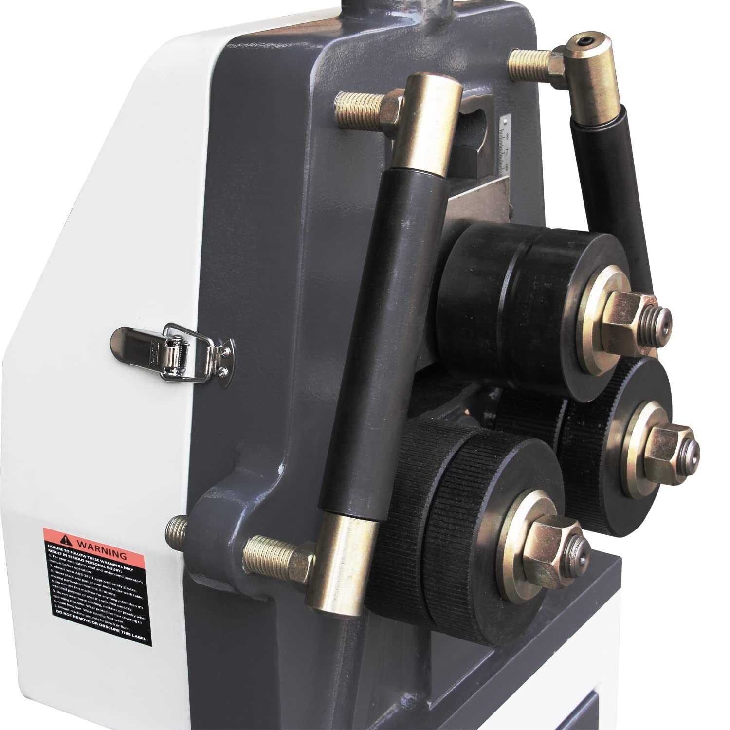KAKA Industrial Manual Pinch Roll Bender machine, RBM-10, Round bending machine