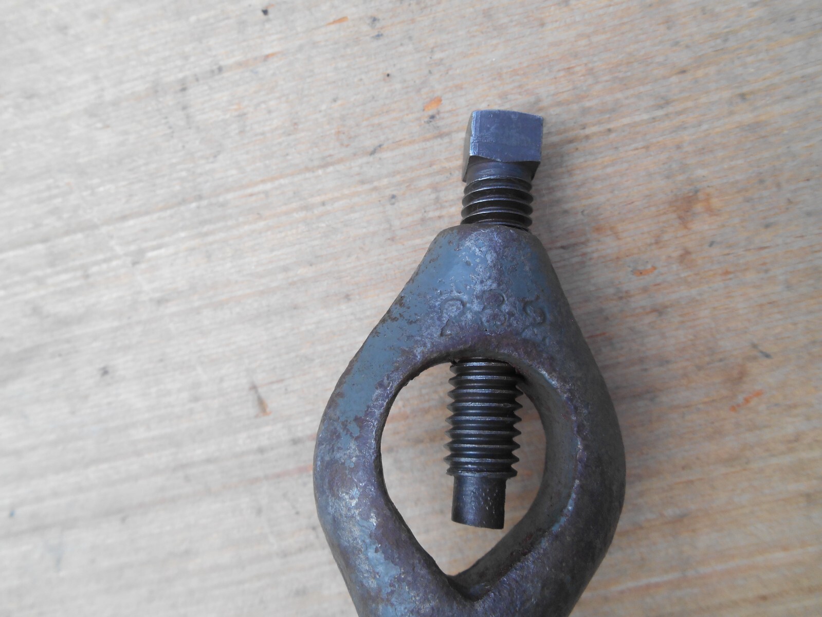 BENT TAIL LATHE DOG , 3/4″ , MARKED 282