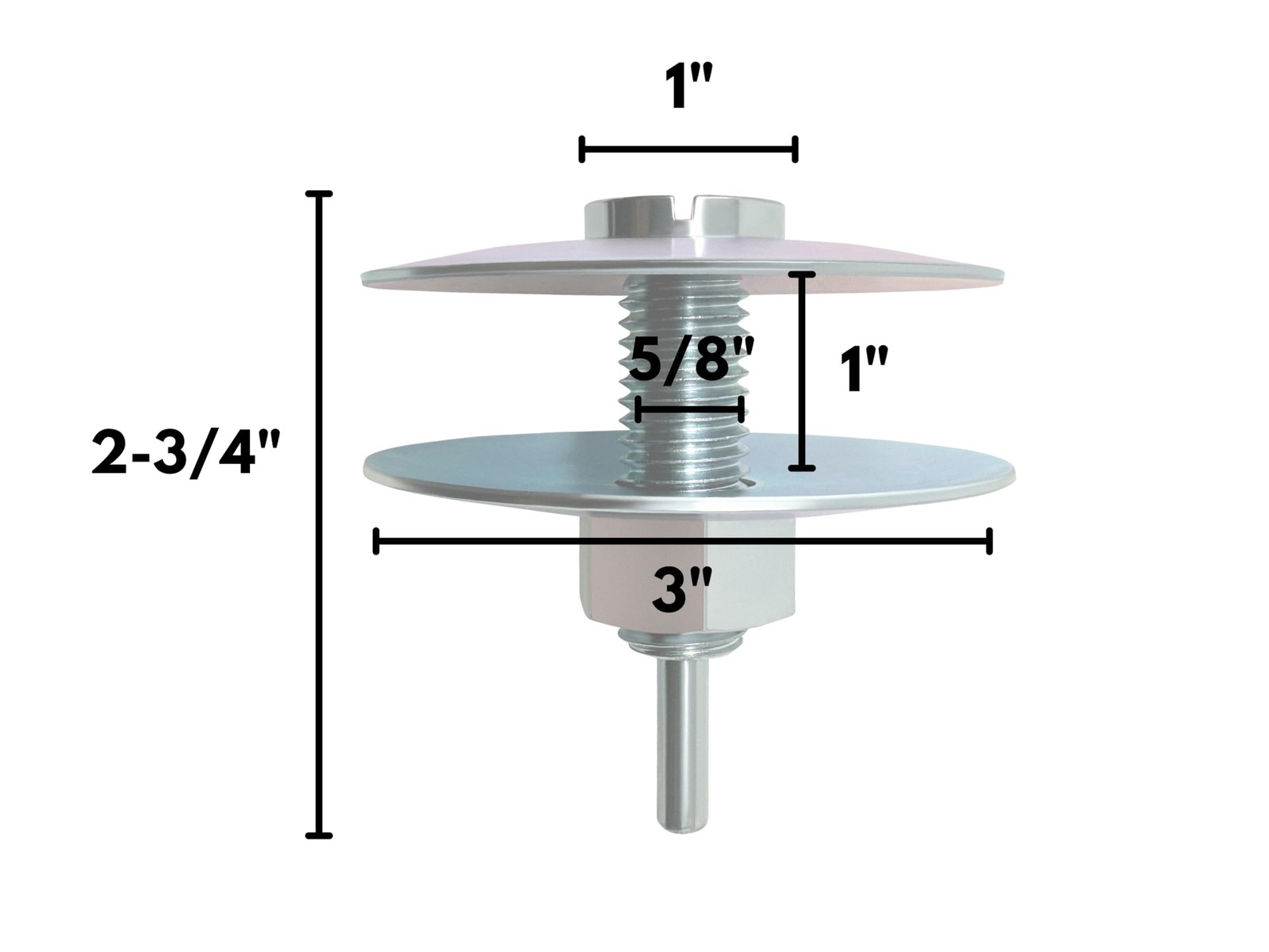 Drill Arbor Adapter Mandrel 5/8 Inch Diameter for Airway Buffing Wheels