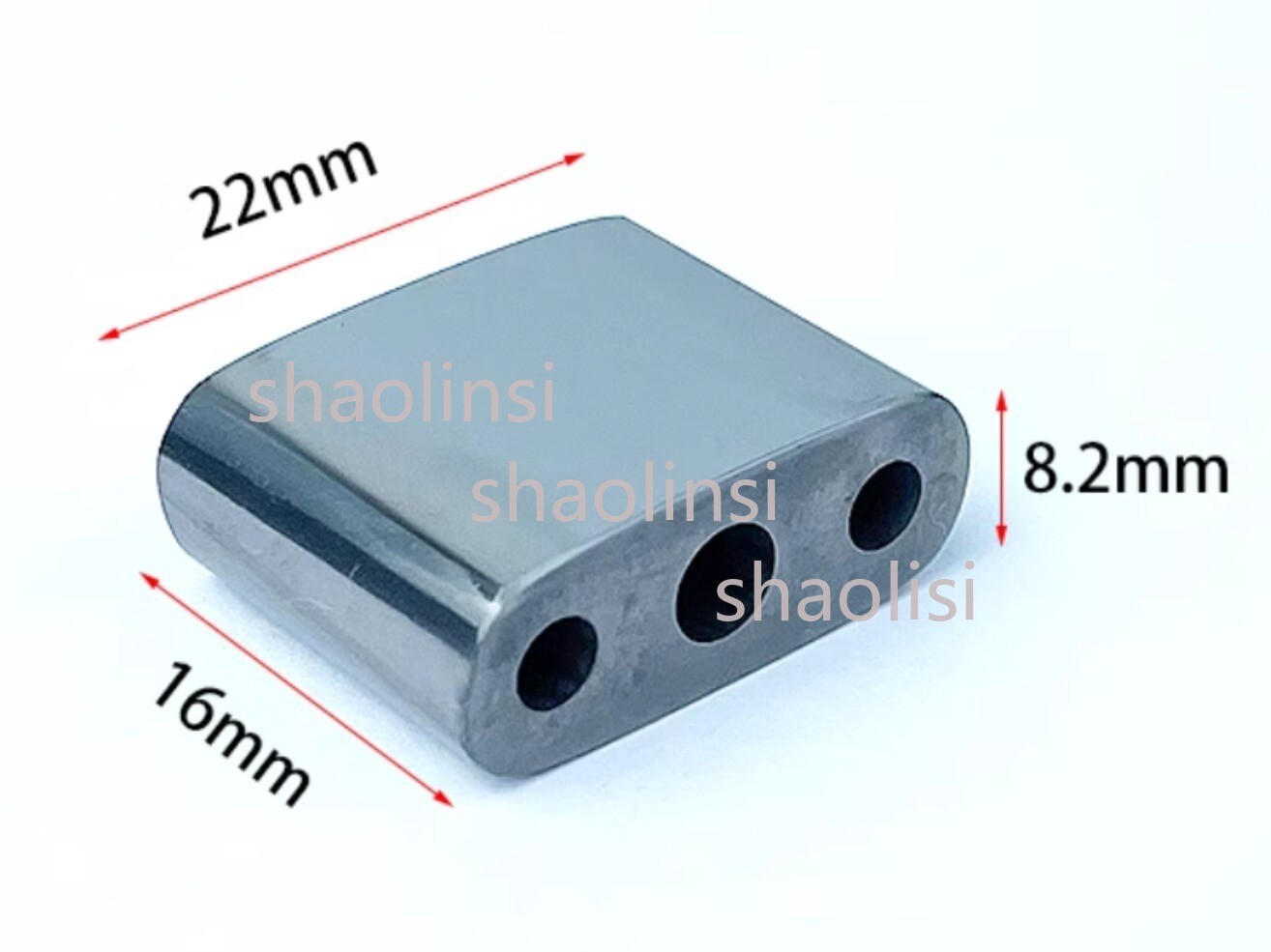 N007 Tungsten Steel Conductive Block Wire Cutting EDM 22×8.2x16mm FOR Makino