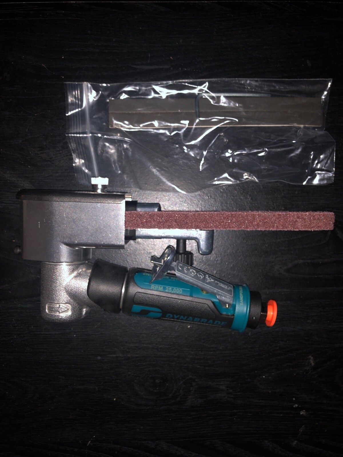 Dynabrade 40353 – Dynafile II Abrasive Belt Tool for Non-Woven Nylon Belts