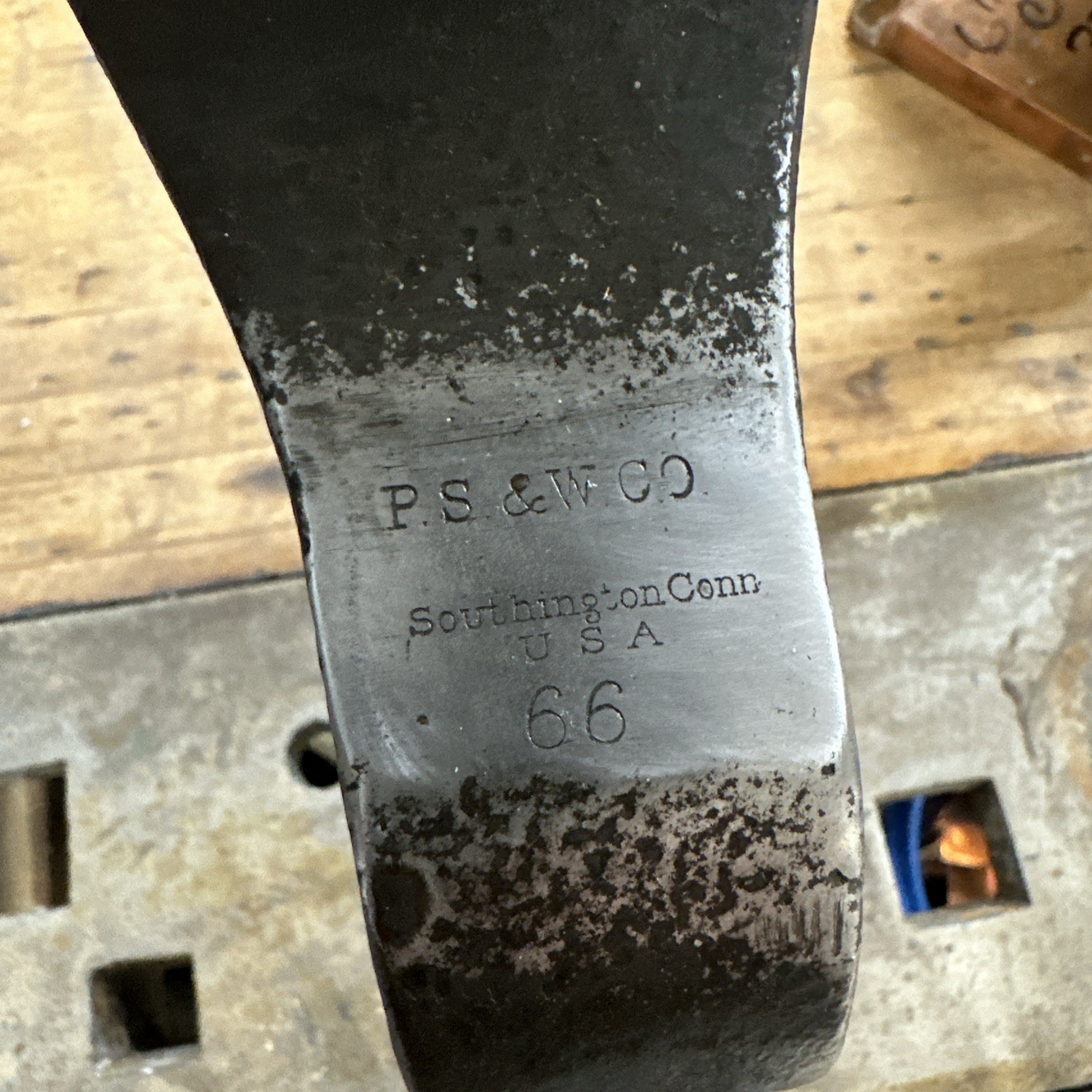 Pexto , Peck Stow Wilcox 966 Bathtub rim forming Stake anvil