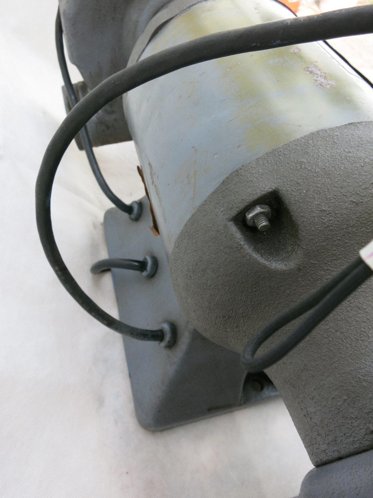 Vintage Baldor 7307 7” Bench Grinder 1/2 HP 115/230V Single Phase USA