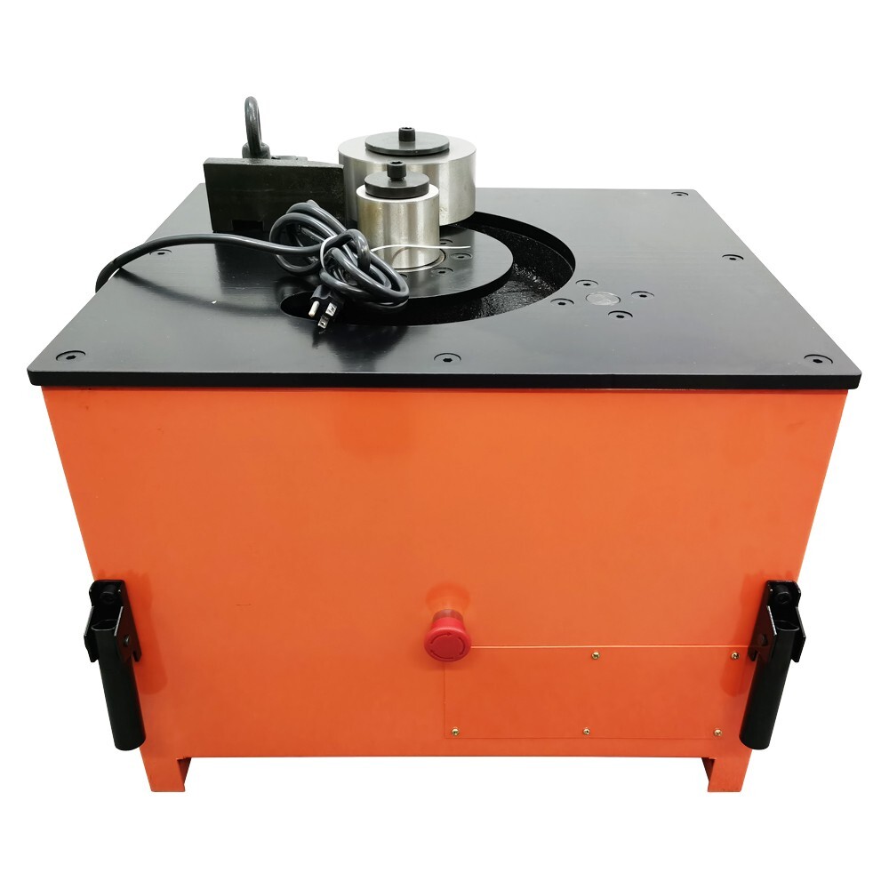 Tabletop Rebar Bender Machine 110V Bending Angle 0-180° For 1-1/4″ Steel Bar
