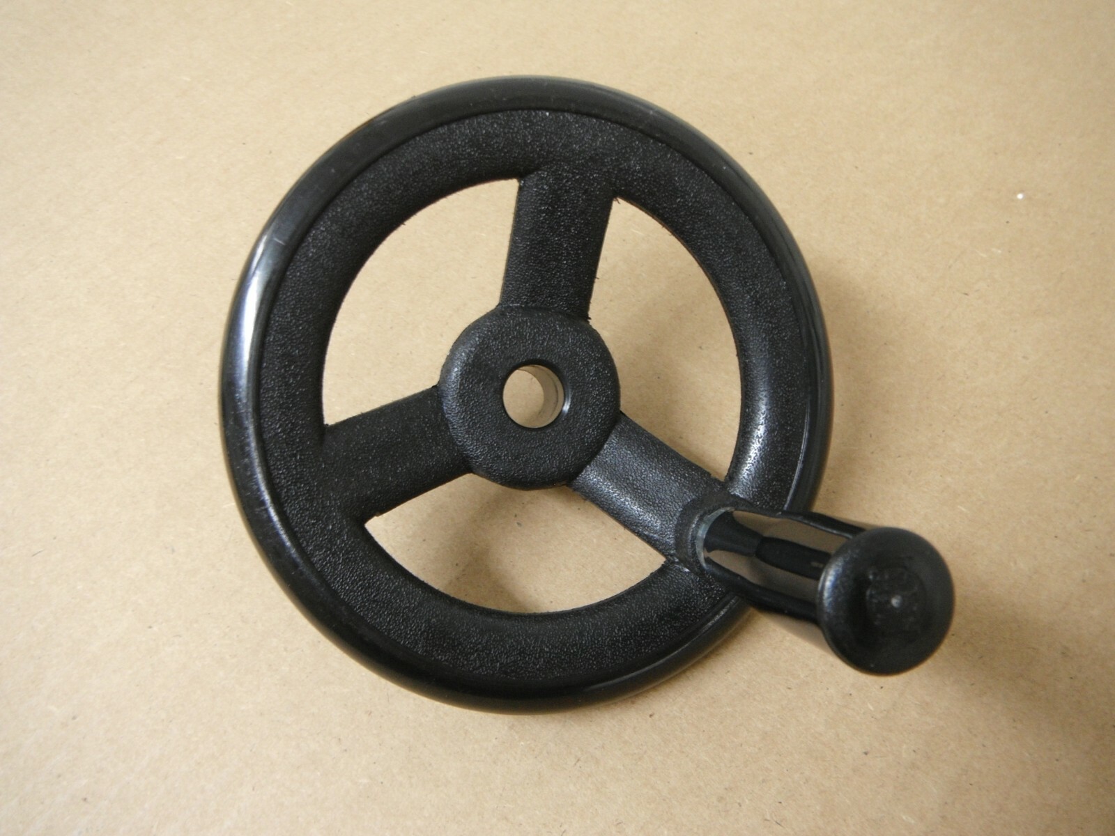 Bridgeport type M1413 FINE FEED HANDWHEEL B125 B126 1/2″ ID plastic 4 7/8″ OD